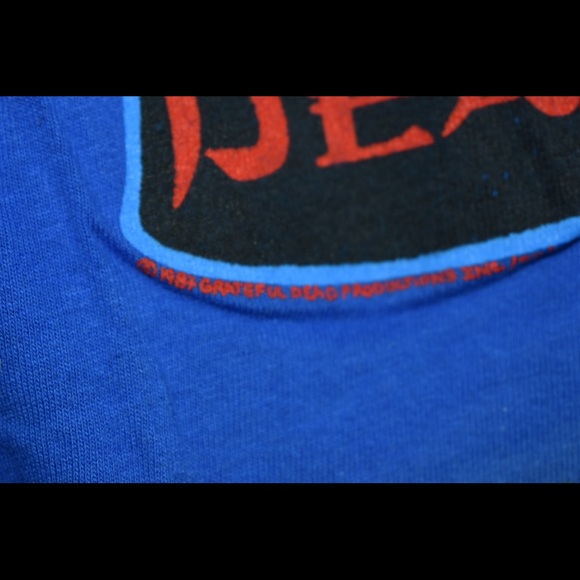 1987 GRATEFUL DEAD CHINESE NEW YEAR OF THE HARE - Picture 4 of 6